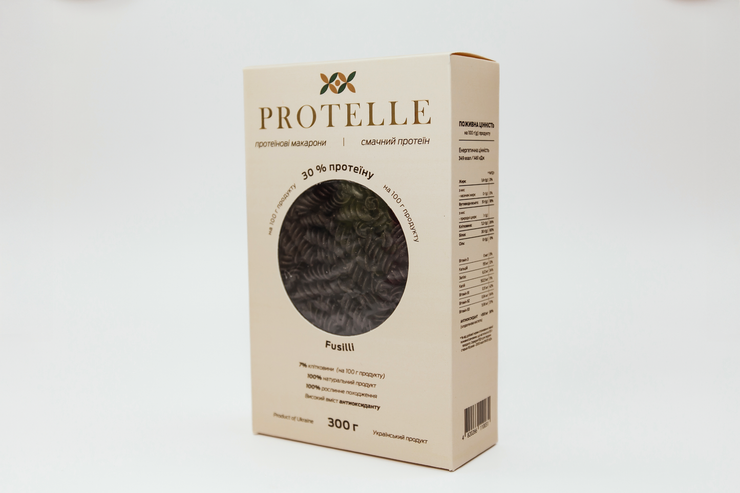 Макарони з високим вмістом бiлка “PROTELLE”